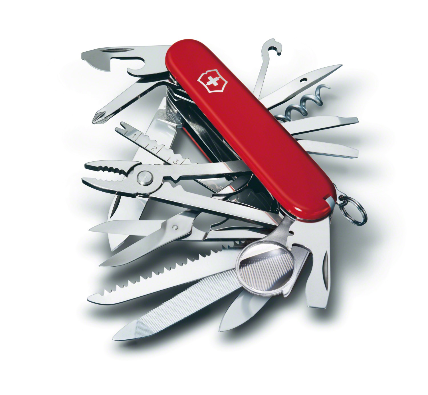 Couteau multifonction suisse victorinox SwissChamp rouge