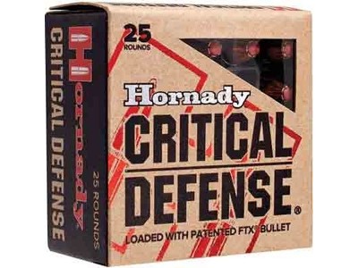 30 CARBINE FTX HORNADY CRITICAL DEFENSE (boîte de 25)