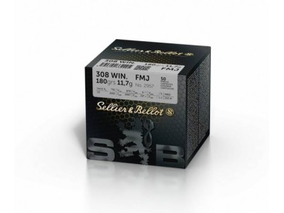 308 FMJ SELLIER & BELLOT VRAC (boîte de 50)