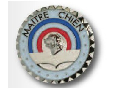 Médaille maitre chien (diamètre 40mm)