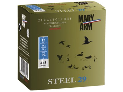MARY ARM ACIER STEEL 29 CAL 12/70MM 5+6 BASSE PRESSION