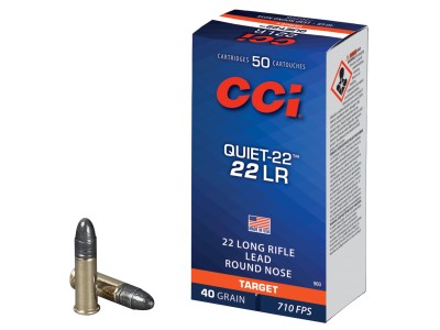 22LR CCI QUIET-22 (boîte de 50)