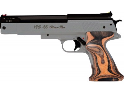 Pistolet HW 45 SILVER STAR calibre 4,5mm