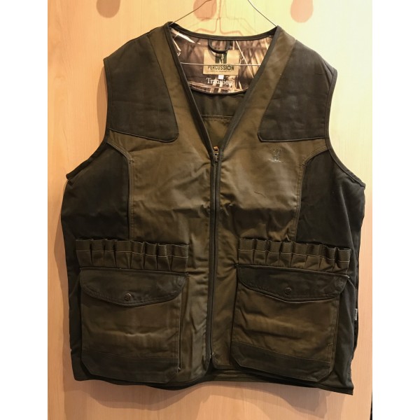 Percussion Gilet de chasse Tradition broderie Percussion-S