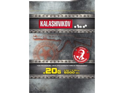 BILLES AIRSOFT KALASHNIKOV 0.20G PAR 5000