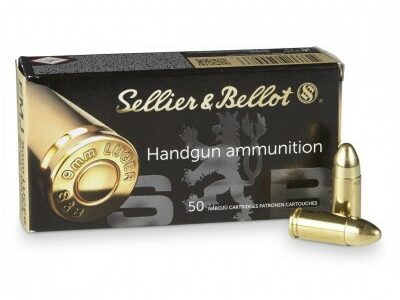 9x19 FMJ SELLIER & BELLOT (boîte de 50)