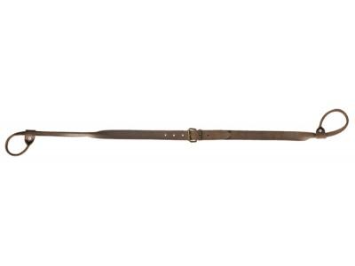 BRETELLE LASSO CUIR MARRON