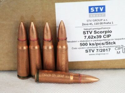 7,62x39 FMJ STV (boîte de 500)