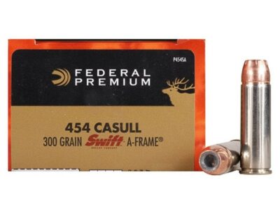 454 CASULL SWIFT JHP FEDERAL (boîte de 20)