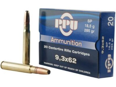 9.3x62 soft point PARTIZAN (boîte de 20)