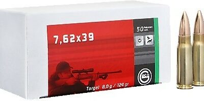 7,62x39 FMJ GECO (boîte de 50)