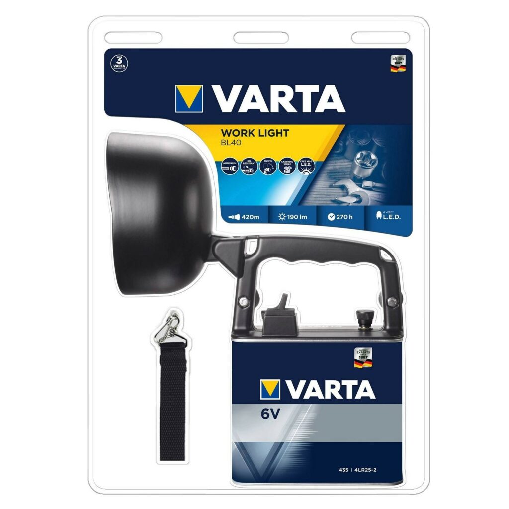 TORCHE VARTA WORK LIGHT BL40