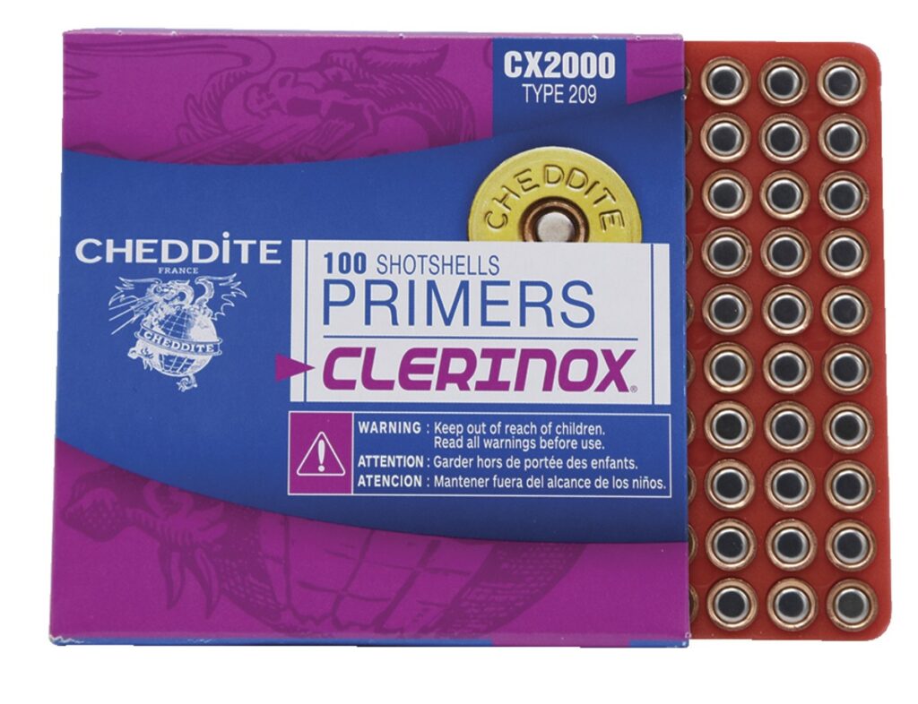 AMORCES CHEDDITE POUR CALIBRE 12 / 16 / 20