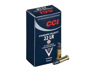 22LR CCI STANDARD VELOCITY  (boîte de 50)