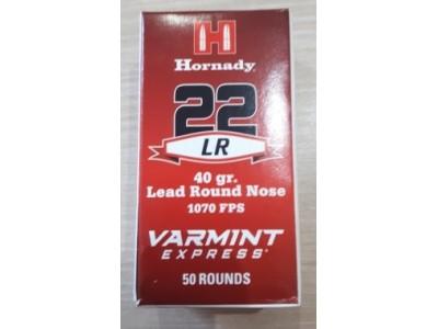 22LR HORNADY VARMINT EXPRESS (boîte de 50)
