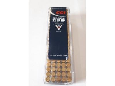 22LR CCI SUBSONIC HP  (boîte de 100)