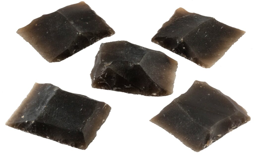 LOT DE 5 SILEX 1"