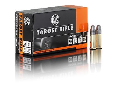 22LR RWS TARGET RIFLE (boîte de 50)