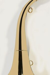 CORNE / PAVILLON LAITON 40CM