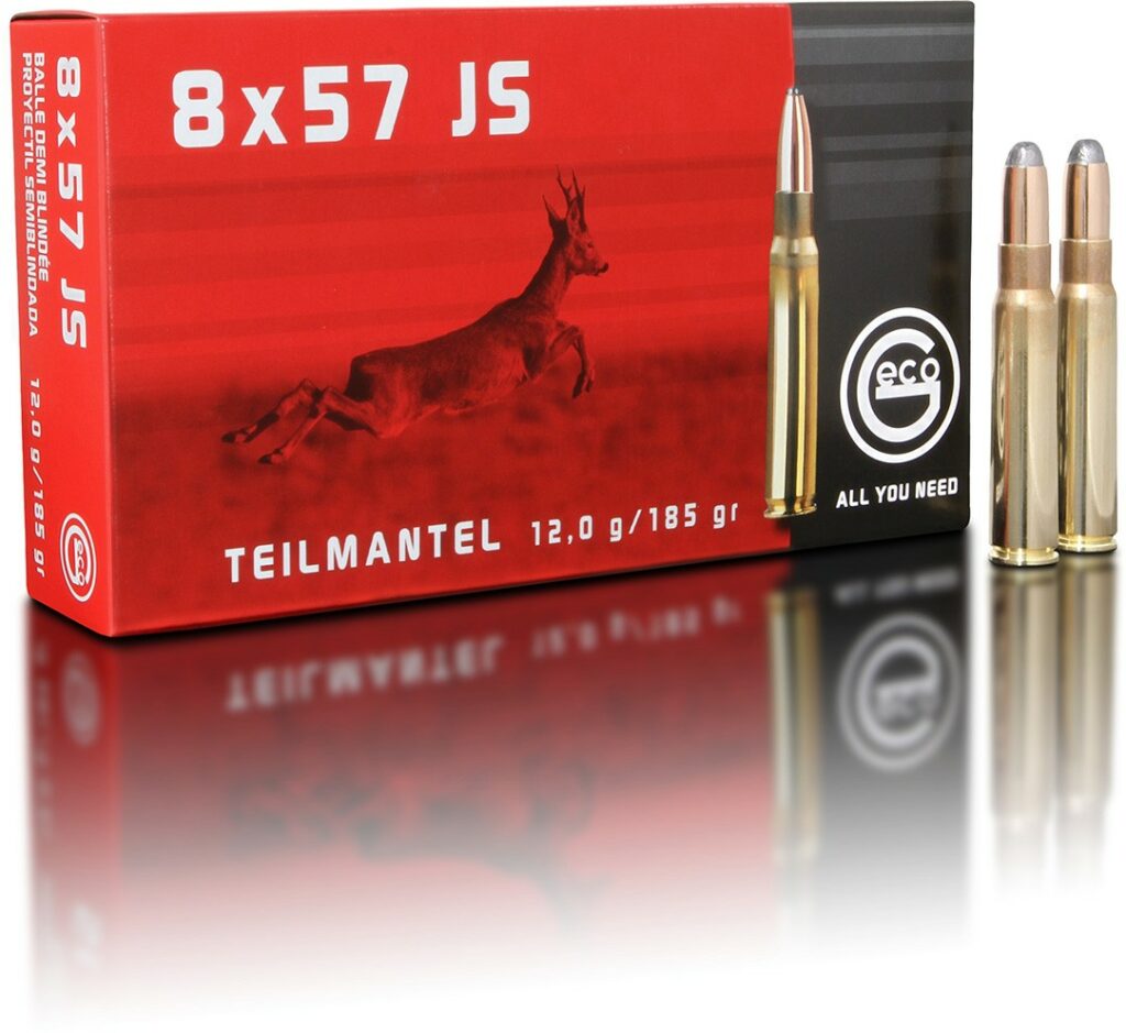 8x57 JS GECO TEILMANTEL (boîte de 20)