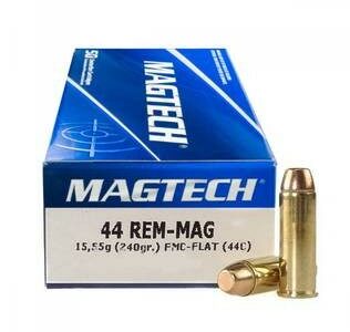 44 MAG FMJ-FLAT MAGTECH (boîte de 50)