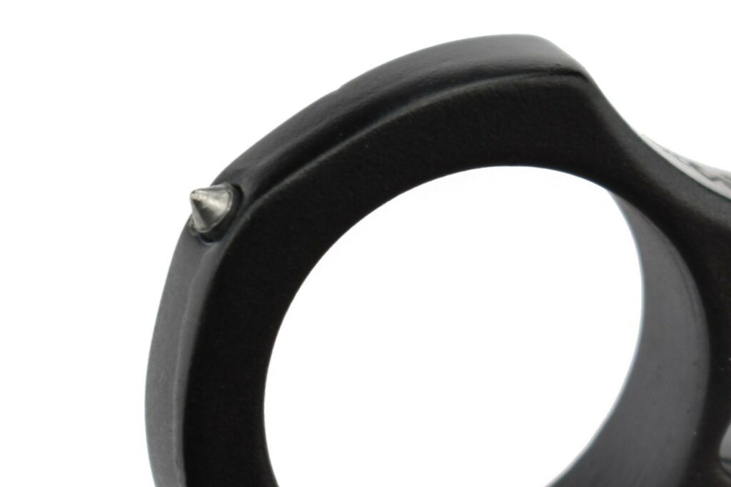 MINI POING AMÉRICAIN SKULL ALU BLACK