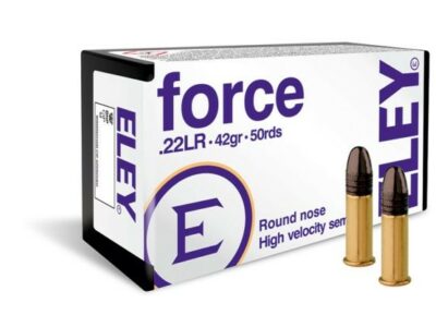 22LR ELEY FORCE 42gr (boîte de 50)
