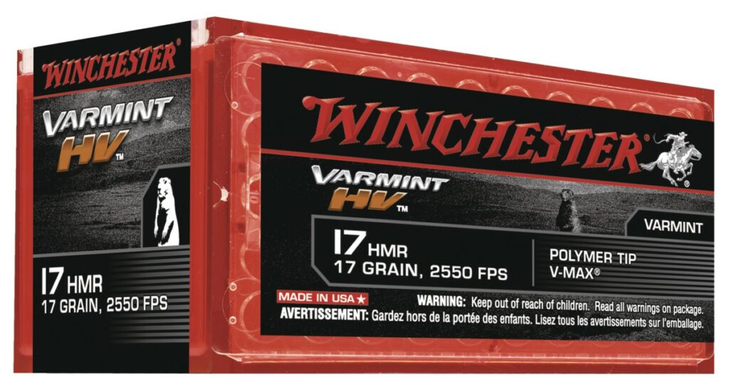 17HMR WINCHESTER Varmint HV  (boîte de 50)