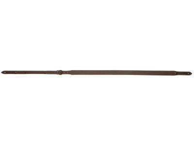BRETELLE PLATE CUIR PISTEUR ATTACHES BOUTON