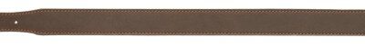 BRETELLE PLATE CUIR PISTEUR ATTACHES BOUTON