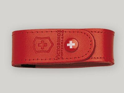 Etui Cuir rouge VICTORINOX (6 à 14 pièces)