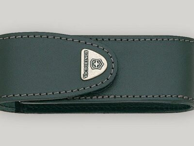 Etui Cuir noir VICTORINOX (à cran 11 & 12 pièces)