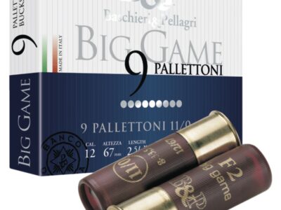 CHEVROTINE BASCHIERI & PELLAGRI BIG GAME CAL 12/67 9 GRAINS (boîte de 10)