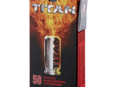 9mm À BLANC PA / PAK UMAREX ACIER TITAN