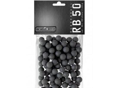 100 BILLES CAOUTCHOUC CAL.50