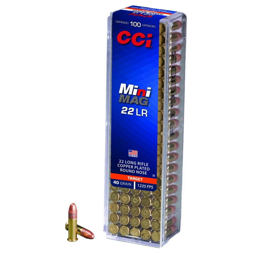 22LR CCI MINI MAG TARGET CPRN (boîte de 100)