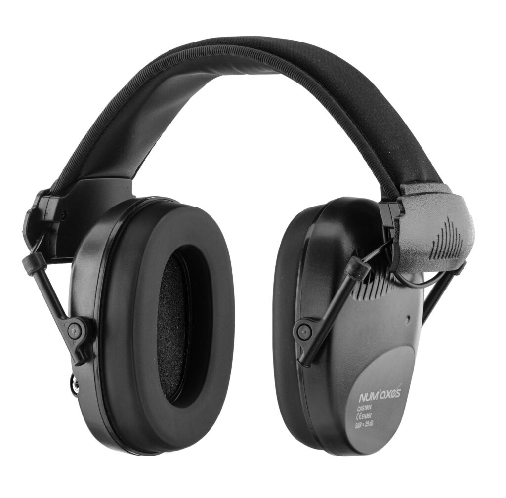 CASQUE ANTI BRUIT NUM'AXES NOIR