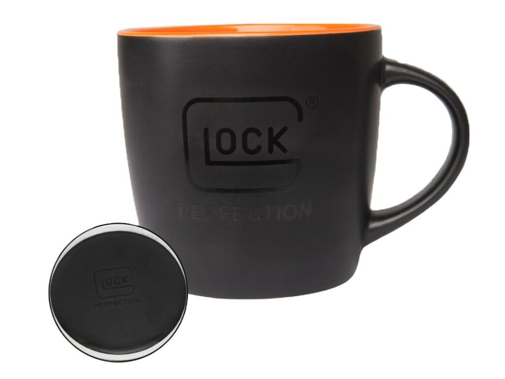 MUG GLOCK ORANGE/NOIR