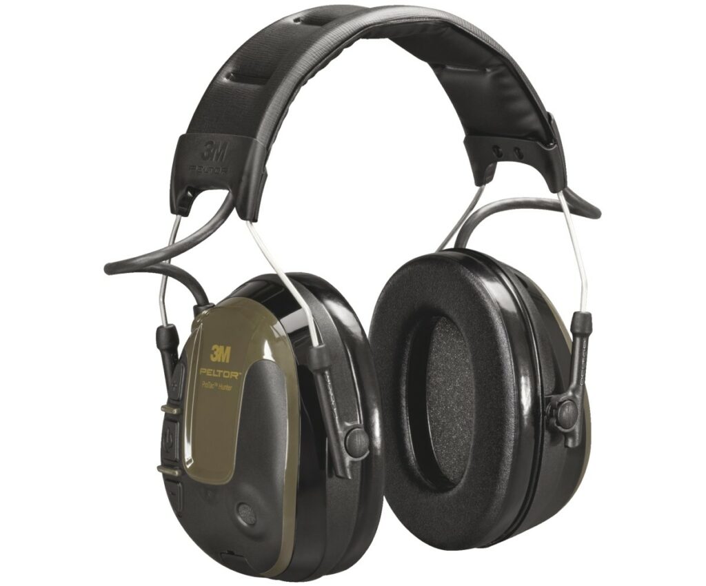 PELTOR PROTAC HUNTER NOIR/KAKI CASQUE ANTI BRUIT