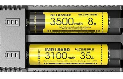 NITECORE CHARGEUR MICRO-USB 2 ACCUS