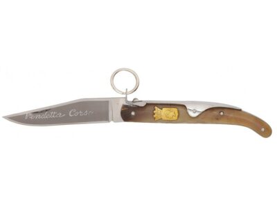 COUTEAU VENDETTA 11.5CM CORNE