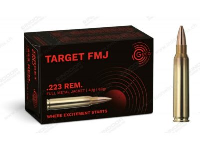 223 REM FMJ GECO 63Gr (boîte de 50)