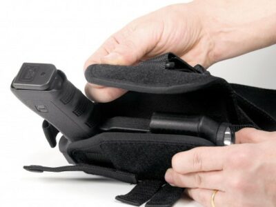 Holster VKZ804 GLOCK NOIR LAMPE/LASER GAUCHER