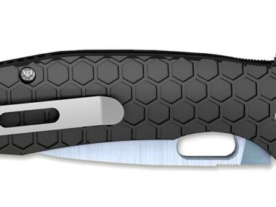 HONEY BADGER FLIPPER SMALL BLACK