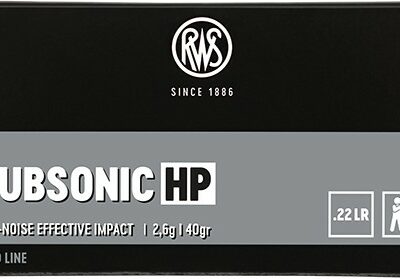 22LR RWS SUBSONIC HP (boîte de 50)