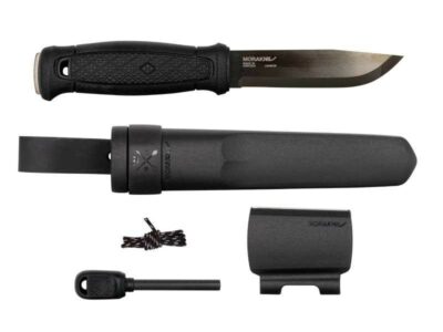 POIGNARD MORA GARBERG CARBONE + KIT DE SURVIE