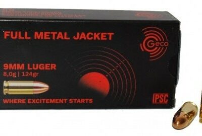 9x19 FMJ GECO 124Gr (boîte de 50)