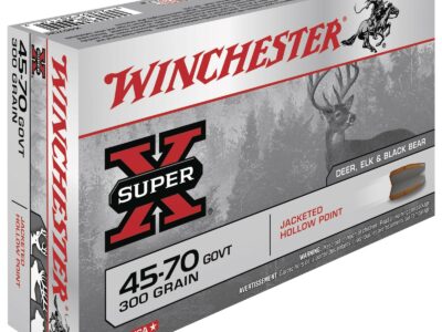 45-70 GOVERNMENT WINCHESTER JACKETED HOLLOW POINT . (Boite de 20)