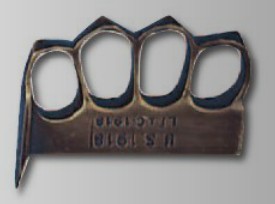 POING AMÉRICAIN US 1918 LAITON OXYDÉ