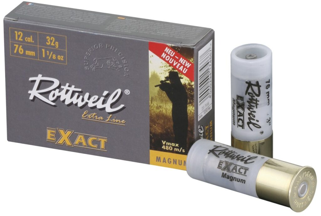ROTTWEIL EXACT MAGNUM 12/76 32g (boîte de 5)